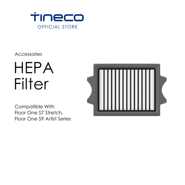 TINECO Replacement HEPA Filter for Floor One S7 Stretch/S9 Artist Series Wet/Dry Vacuum Cleaner Accessories