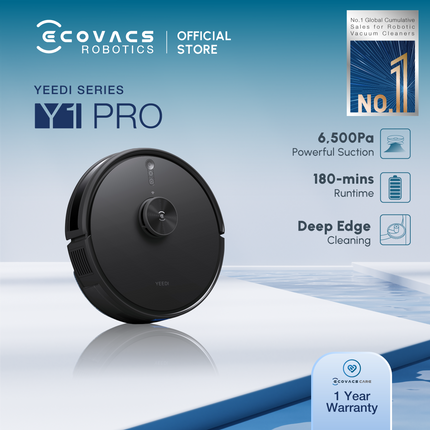 ECOVACS YEEDI Y1 PRO / Y1 PRO PLUS ROBOT MOP VACUUM