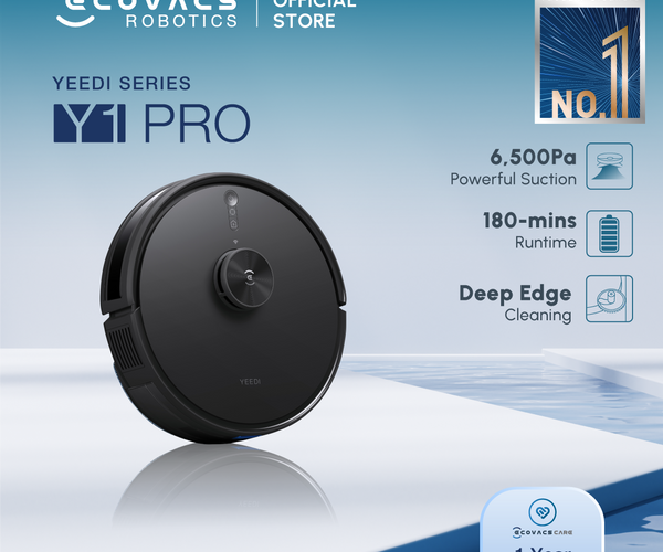 ECOVACS YEEDI Y1 Pro/ Y1 Pro Plus Robot Vacuum – Ecovacs Tineco