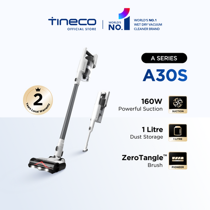 Tineco A30S Cordless Stick Vacuum Cleaner