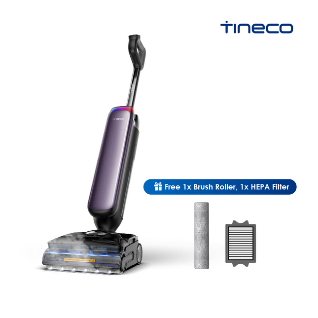 Tineco Floor One S9 Artist Steam Pro (Purple) Smart Floor Washer Vacuum Cleaner