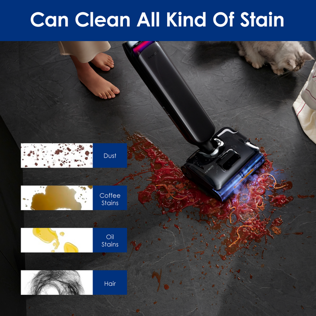 Tineco Brush Roller for FLOOR ONE S7 Stretch/S9 Artist Series Wet Dry Vacuum Cleaner Accessories