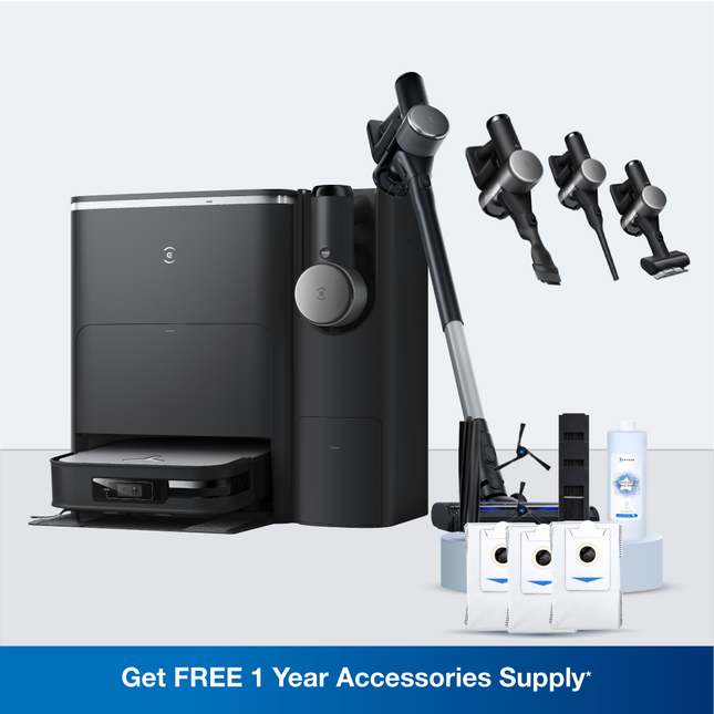 [HOT DEALS] ECOVACS DEEBOT X2 Combo Omni Robot Vacuum + Handheld Stick Vacuum