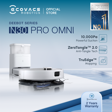 [NEW] ECOVACS DEEBOT N30 PRO OMNI Robot Vacuum