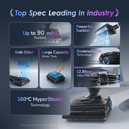 Tineco Floor One S9 Artist Steam Pro Smart Floor Washer Vacuum Cleaner