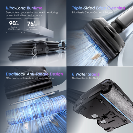 Tineco Floor One S9 Artist Steam Pro Smart Floor Washer Vacuum Cleaner