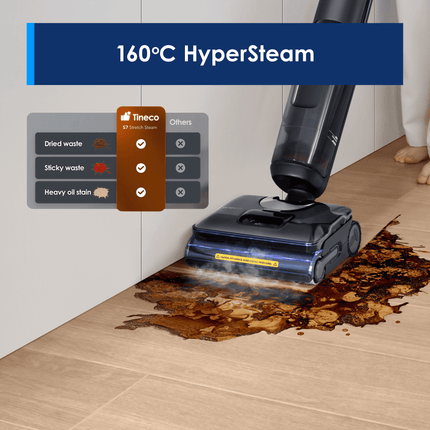 Tineco Floor One S7 Stretch Steam Smart Floor Washer Vacuum Cleaner