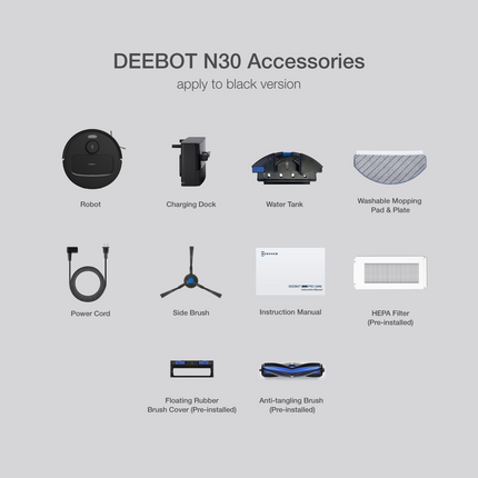 [NEW] ECOVACS DEEBOT N30 Robot Vacuum