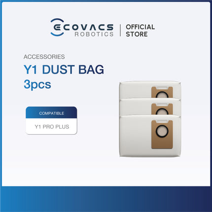 ECOVACS YEEDI Y1 PRO/Y1 PRO PLUS ACCESSORIES LISTING - ACCESSORIES KIT, MOP CLOTH, & DUSTBAG