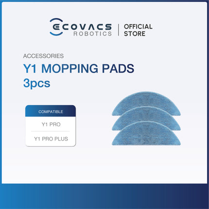 ECOVACS YEEDI Y1 PRO/Y1 PRO PLUS ACCESSORIES LISTING - ACCESSORIES KIT, MOP CLOTH, & DUSTBAG