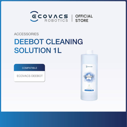 ECOVACS CLEANING SOLUTION/DETERGENT 1L (SUITABLE FOR ALL DEEBOT MODELS)