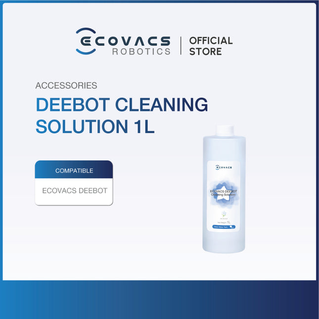 ECOVACS CLEANING SOLUTION/DETERGENT 1L (SUITABLE FOR ALL DEEBOT MODELS)