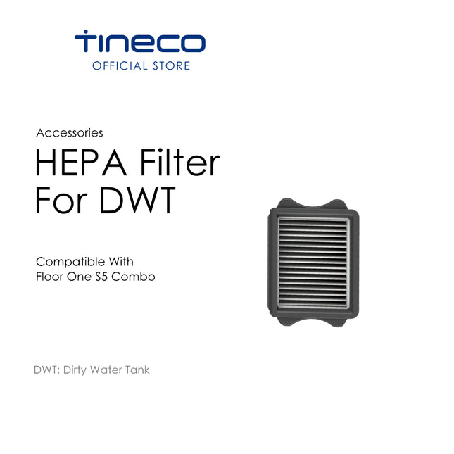 TINECO Replacement HEPA Filter for Floor One S5 Combo  Smart Wet/Dry Vacuum Cleaner Accessories