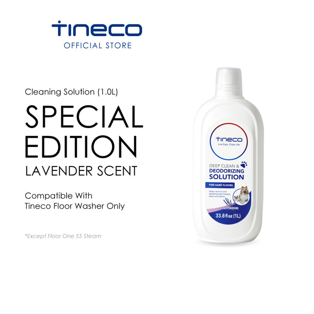 [Lavender Scent Edition] Tineco 1000ml Multi-Surface Deodorizing Cleaning Solution for iFloor Series/S3/S5/S6/S7 Pro