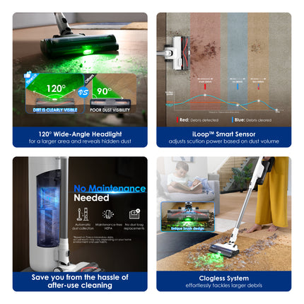 Tineco Pure One Station 5 Cordless Smart Vacuum Cleaner