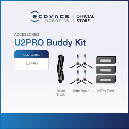 ECOVACS ACCESSORIES KIT, MOP CLOTH, AIR FRESHENER, WATER TANK, & DUSTBAG | N10/T9/T8 FAM/N8 PLUS/U2 PRO