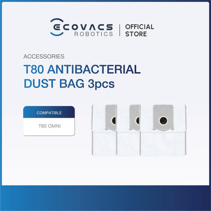 ECOVACS DEEBOT T80 OMNI ACCESSORIES LISTING - ACCS KIT, DUSTBAG, ROLLER MOP