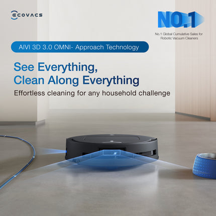 [NEW] ECOVACS DEEBOT T80 OMNI FLOOR WASHING ROBOT VACUUM