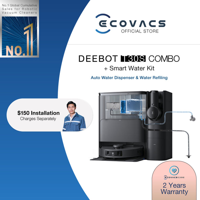 ECOVACS DEEBOT T30S COMBO ROBOT + STICK VACUUM