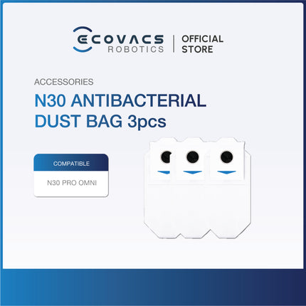ECOVACS DEEBOT N30 PRO OMNI SERIES - ACCESSORIES KIT, MOP CLOTH, SOLID FLOOR CLEANER & DUSTBAG