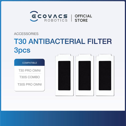ECOVACS DEEBOT T30 FAMILY/N20 FAMILY SERIES ACCESSORIES LISTING - ACCS KIT, MOP CLOTH & DUSTBAG