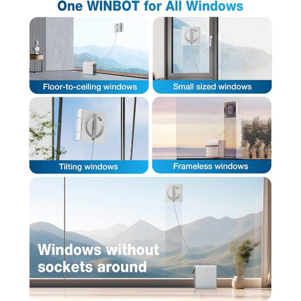 ECOVACS WINBOT W2 OMNI WINDOW ROBOT CLEANER