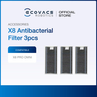 ECOVACS DEEBOT X8 PRO OMNI - ACCESSORIES KIT, ROLLER MOP, ROLLER BRUSH & DUSTBAG