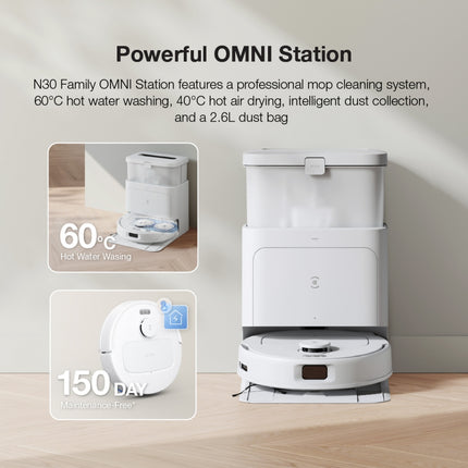 [NEW] ECOVACS DEEBOT N30 PRO OMNI Robot Vacuum